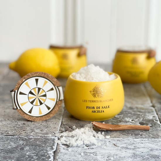 Sare Fior di sale Sicilia, 100g ℮ - Les Terres Blanches