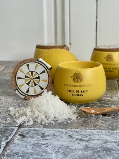 Sare Fior di sale Sicilia, 100g ℮ - Les Terres Blanches
