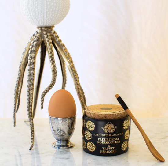 Sare Sel Noirmoutier & Truffe du Périgord, 50g ℮ - Les Terres Blanches