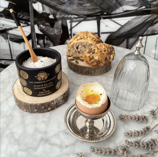 Sare Sel Noirmoutier & Truffe du Périgord, 50g ℮ - Les Terres Blanches