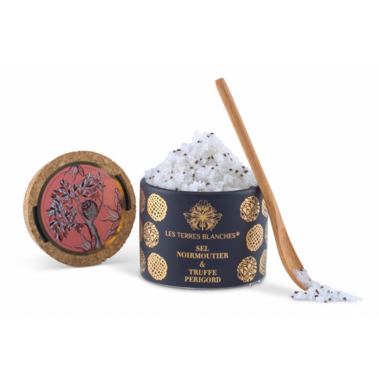 Sare Sel Noirmoutier & Truffe du Périgord, 50g ℮ - Les Terres Blanches