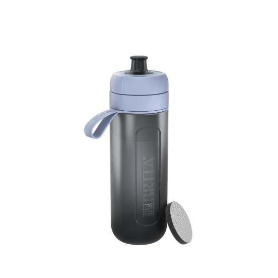 Sticla filtranta BRITA Active 600 ml (Darkblue) + 2 filtre MicroDisc