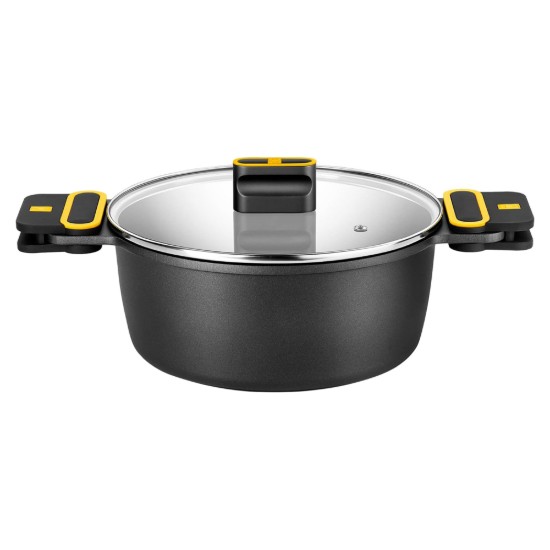 Cratita cu capac, aluminiu, 32cm/8,3L, "Daily Pro" - BRA