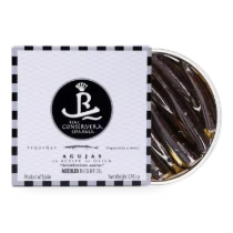 Zargan de Atlantic (Garfish) în ulei de măsline, 112 g ℮ - Real Conservera, Spania