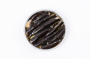 Zargan de Atlantic (Garfish) în ulei de măsline, 112 g ℮ - Real Conservera, Spania