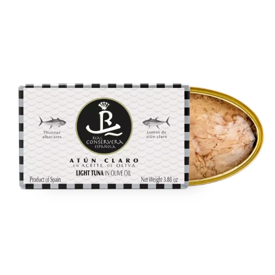 Ton galben în ulei de măsline, 112 g ℮ - Real Conservera, Spania