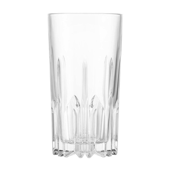 Set 6 pahare long drinks, sticla, 420ml, "Excalibur" - Borgonovo