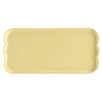 Platou servire, ceramica, 31,5x15cm, "Madeleine", Vanilla - Emile Henry