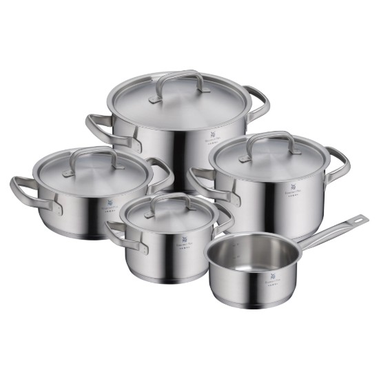 Set vase gatit, 9 piese, otel inoxidabil, "Gourmet Plus" - WMF
