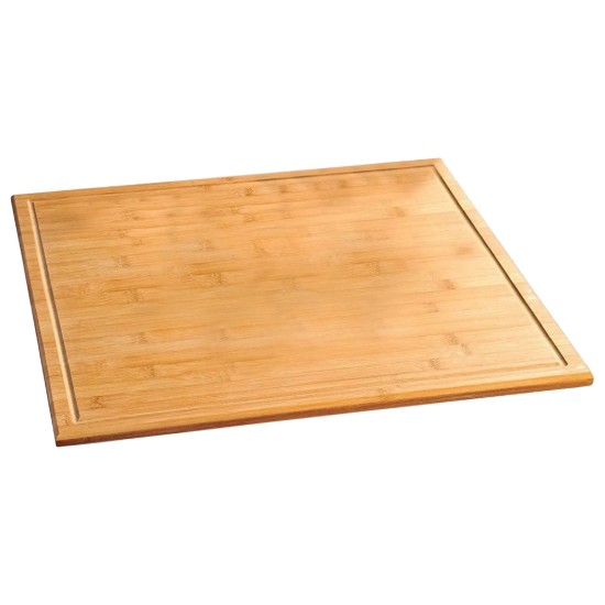 Tocator cu picioruse, bambus, 56 x 50 x 3,1 cm - Kesper