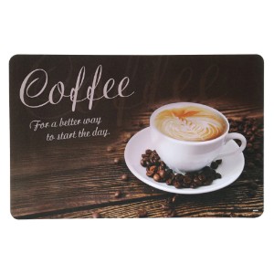 Suport farfurii (napron), 43,5 x 28 cm, plastic, Coffee - Kesper