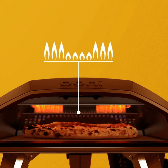 Cuptor pe gaz pentru pizza, "Koda 2", Negru - Ooni
