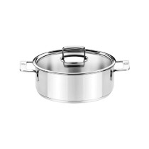 Cratita cu capac, inox, 18cm/1,75L, "Signature" - BRA