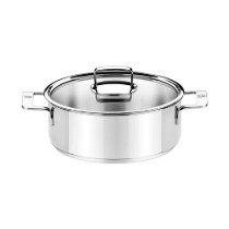 Cratita cu capac, inox, 20cm/2,25L, "Signature" - BRA