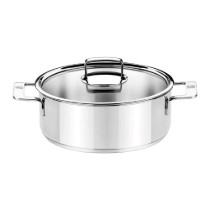 Cratita cu capac, inox, 22cm/3L, "Signature" - BRA