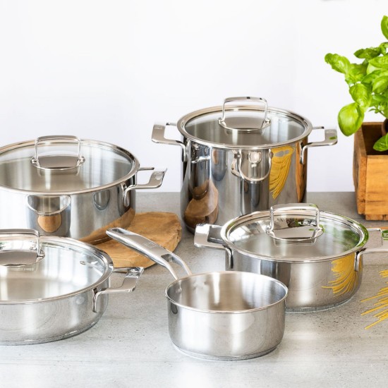 Set vase de gatit, inox, 9 piese, "Signature" - BRA