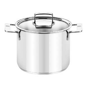 Oala inox, cu capac, 24cm/8,5L, "Signature" - BRA