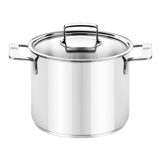 Oala inox, cu capac, 24cm/8,5L, "Signature" - BRA