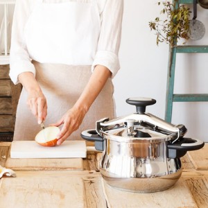 Oala sub presiune, inox, 22cm/4L, "New Star" - BRA