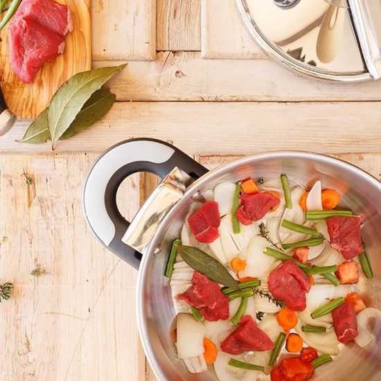 Oala sub presiune, inox, 22cm/4L, "New Star" - BRA