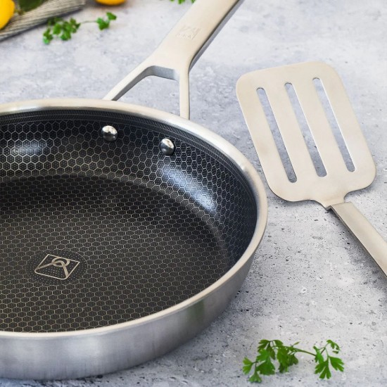Tigaie inox, 24 cm, "Hybrid Cell" - BRA