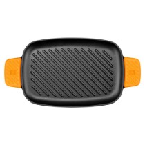 Tava grill, fonta, 33 x 22 cm, "Efficient Iron" - BRA