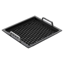 Tava grill, aluminiu, cu manere, 35,5 x 32,5 cm GN 2/3 - AMT Gastroguss