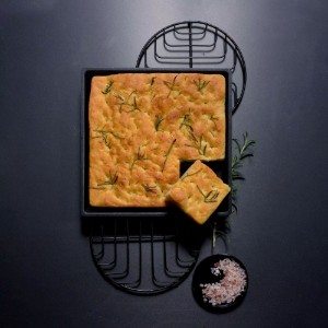 Tava patrata, aluminiu, 26 x 26 cm, "Speed Oven" - AMT Gastroguss