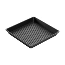 Tava grill patrata, aluminiu, 26 x 26 cm, "Speed Oven" - AMT Gastroguss