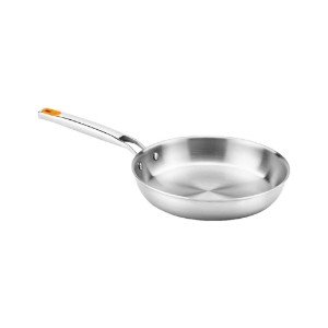 Tigaie inox, 3-Ply, 24 cm, "Efficient Inox" - BRA