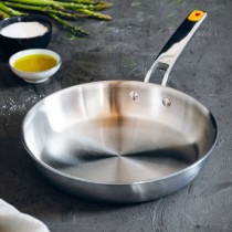 Tigaie inox, 3-Ply, 26 cm, "Efficient Inox" - BRA