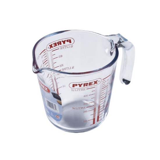 Cana gradata, din sticla termorezistenta, 500ml, "Classic" - Pyrex