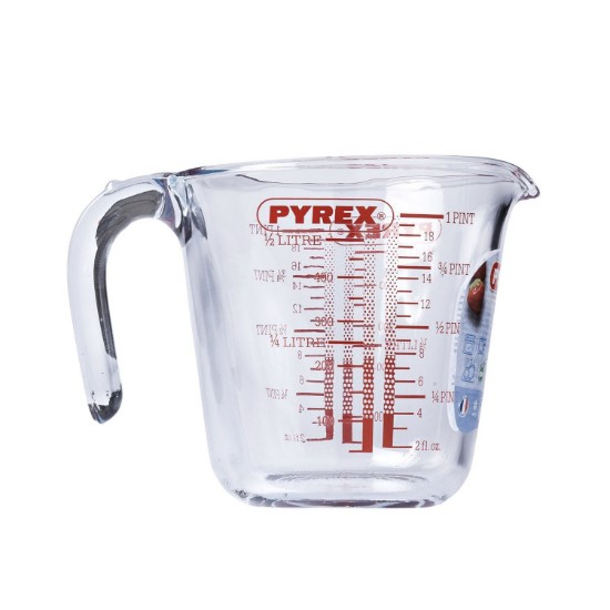 Cana gradata, din sticla termorezistenta, 500ml, "Classic" - Pyrex