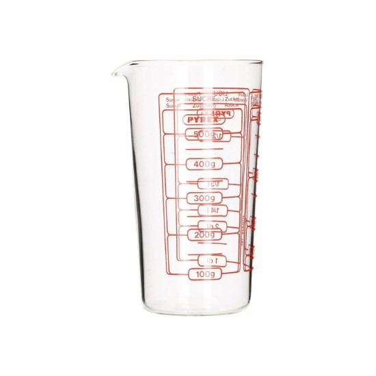 Cana gradata inalta, sticla borosilicata, 500ml - PYREX