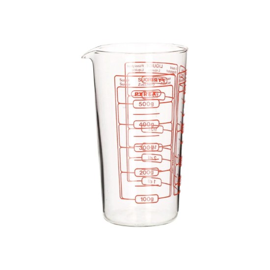 Cana gradata inalta, sticla borosilicata, 500ml - PYREX