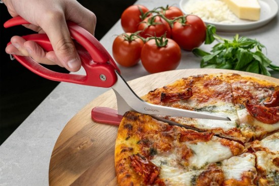 Foarfeca pentru feliere pizza 2 in 1, inox, "Cuisipro" - Grunwerg