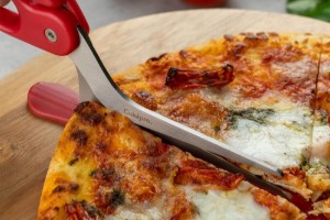 Foarfeca pentru feliere pizza 2 in 1, inox, "Cuisipro" - Grunwerg