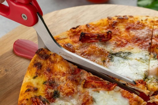 Foarfeca pentru feliere pizza 2 in 1, inox, "Cuisipro" - Grunwerg