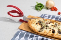 Foarfeca pentru feliere pizza 2 in 1, inox, "Cuisipro" - Grunwerg