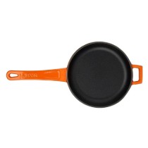 Tigaie fonta, 16 cm, Portocaliu - LAVA