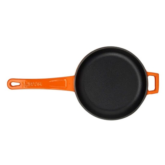 Tigaie fonta, 16 cm, Portocaliu - LAVA