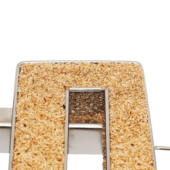 Generator premium de fum rece, fabricat din inox, 22x22x4,5 cm, Grillart GA-1011