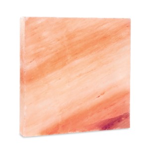 Placa patrata din sare de Himalaya 20x20x2,5 cm pentru gatit la gratar Grillart GA-1006-2