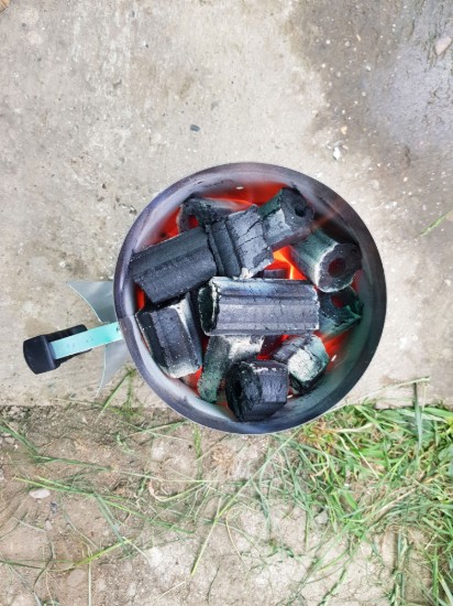 Aprinzator de carbuni 28 x 17 cm Activa 17300