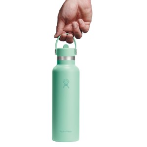 Sticla termos, inox, 620ml, "Standard Straw", Mermaid Green - Hydro Flask