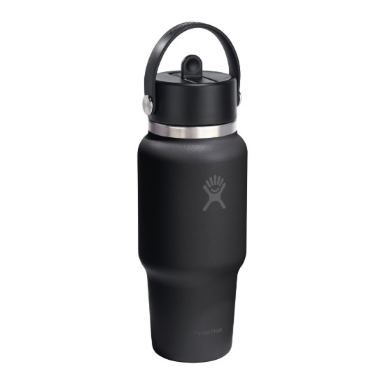Sticla termos, inox, 710ml, "Wide Straw", Tonal Black - Hydro Flask