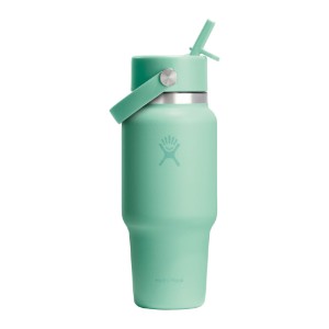 Sticla termos, inox, 710ml, "Wide Straw", Mermaid Green - Hydro Flask