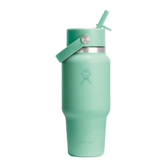 Sticla termos, inox, 710ml, "Wide Straw", Mermaid Green - Hydro Flask