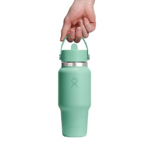 Sticla termos, inox, 710ml, "Wide Straw", Mermaid Green - Hydro Flask