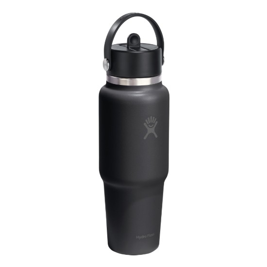 Sticla termos, inox, 950ml, "Wide Straw", Tonal Black - Hydro Flask